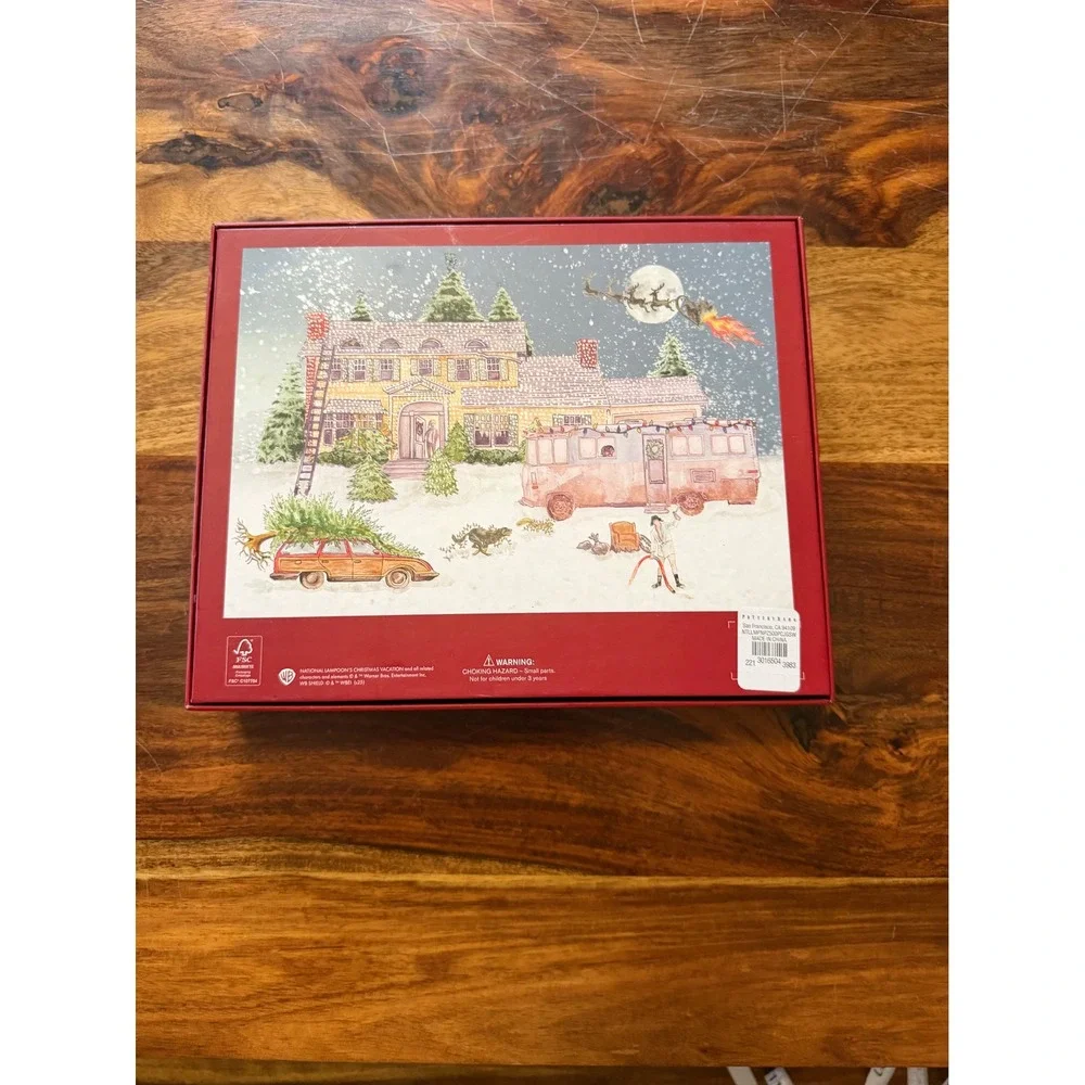 Pottery Barn National Lampoons Christmas Vacation 500 Piece Jigsaw Puzzle 19x14